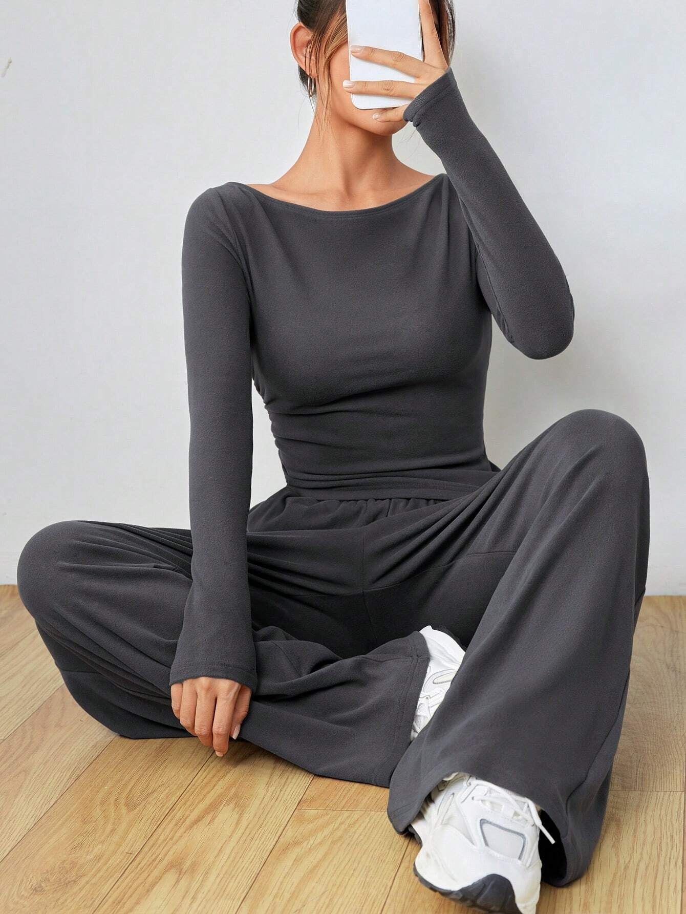 Women's Clothing Irregular Casual Long-sleeve Suit