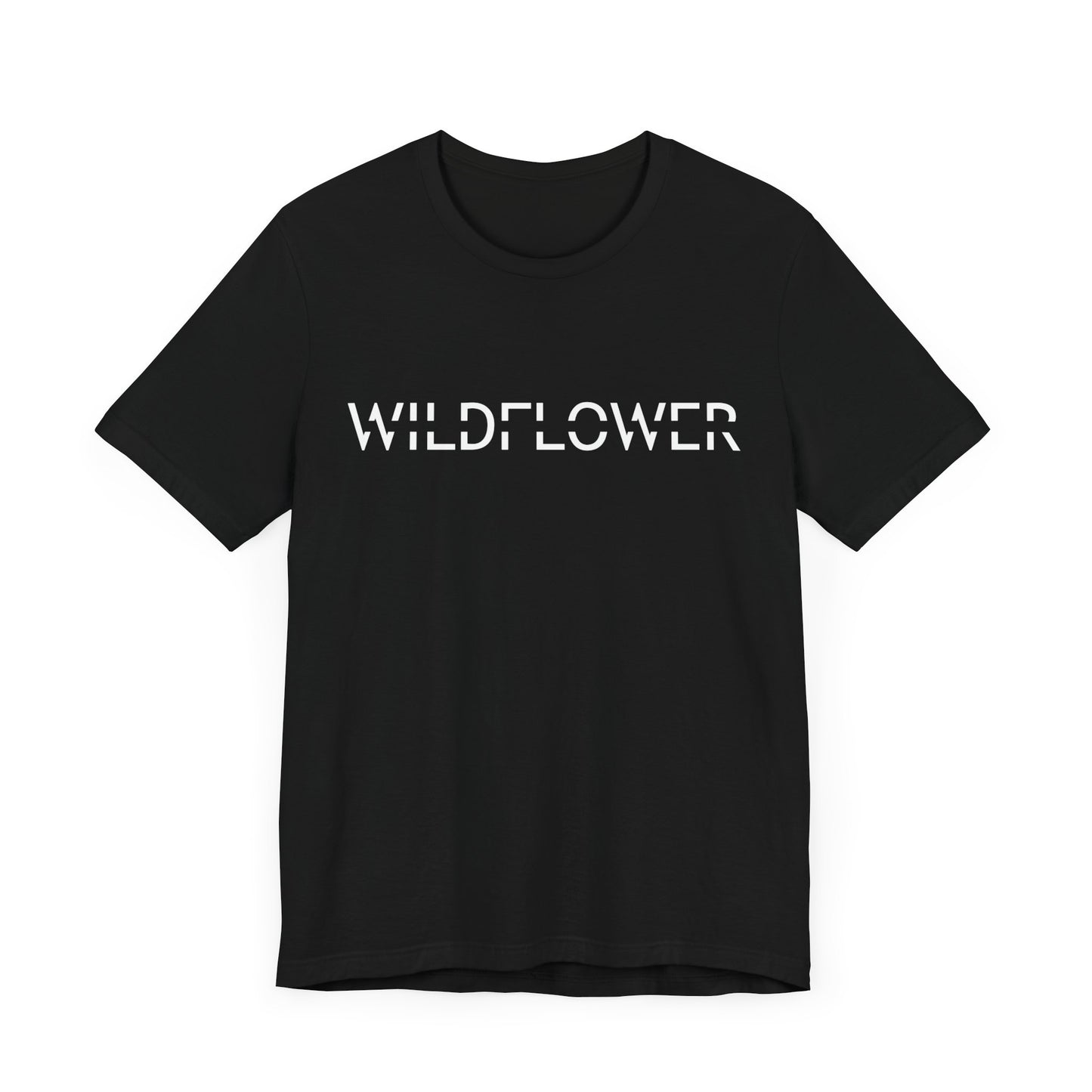 Black Wildflower Tee