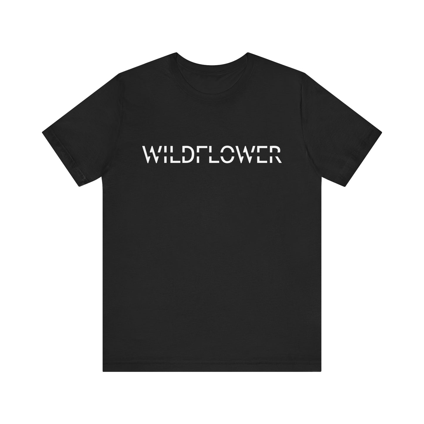 Black Wildflower Tee