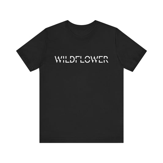 Black Wildflower Tee