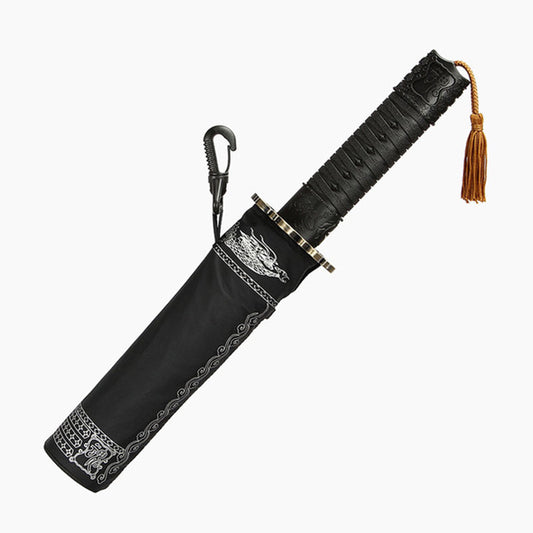 Folding Automatic Umbrella Samurai Sword Knife Umbrella