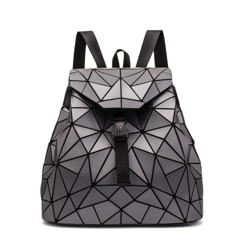 Ladies Fashion Geometric Backpack