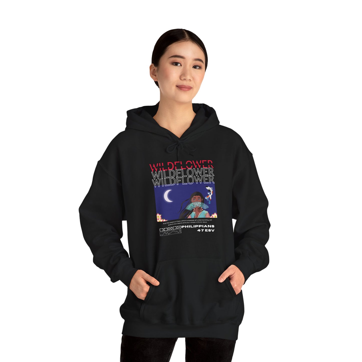 Philippians 4:7 - Serenity of Peace Hoodie