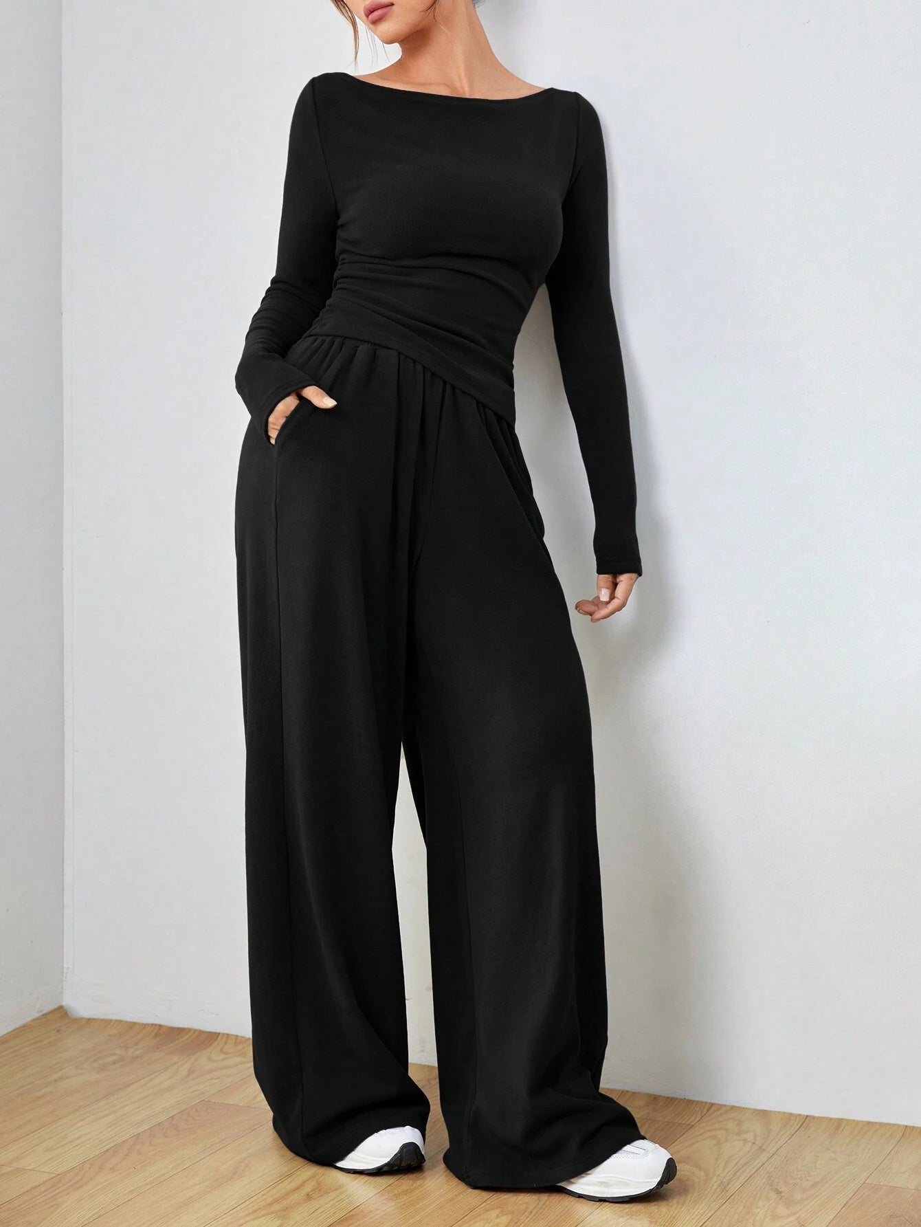 Women's Clothing Irregular Casual Long-sleeve Suit