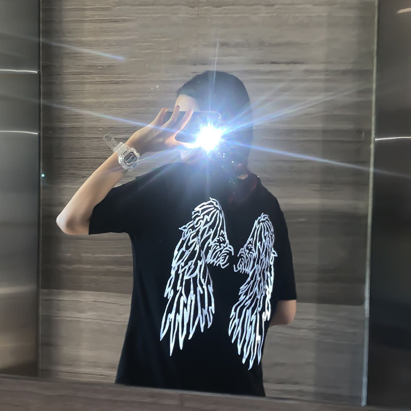 Dark Reflective Wing Short Sleeve