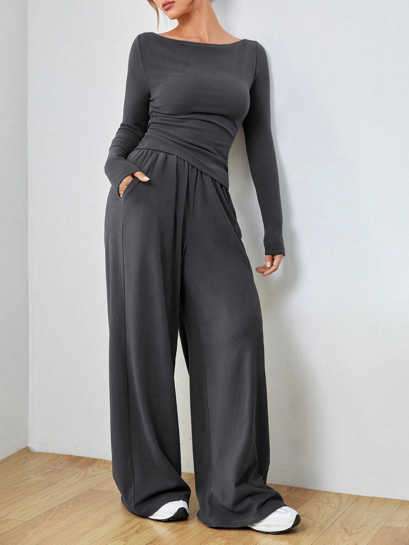 Women's Clothing Irregular Casual Long-sleeve Suit