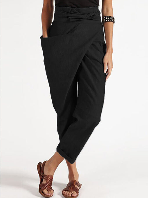 Irregular casual pants