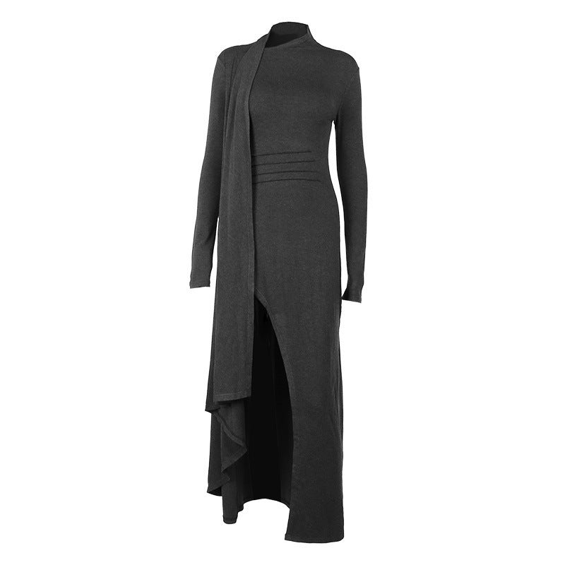 Women's Split Dress Elegant Slim Design